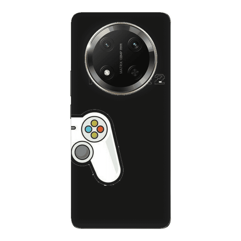 Honor Magic 7 Lite Player 2 Black Colored Silicone TPU Θήκη